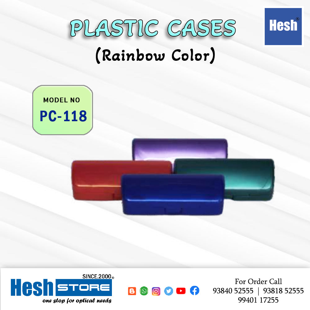 Plastic Eyeglass Case - PC 118