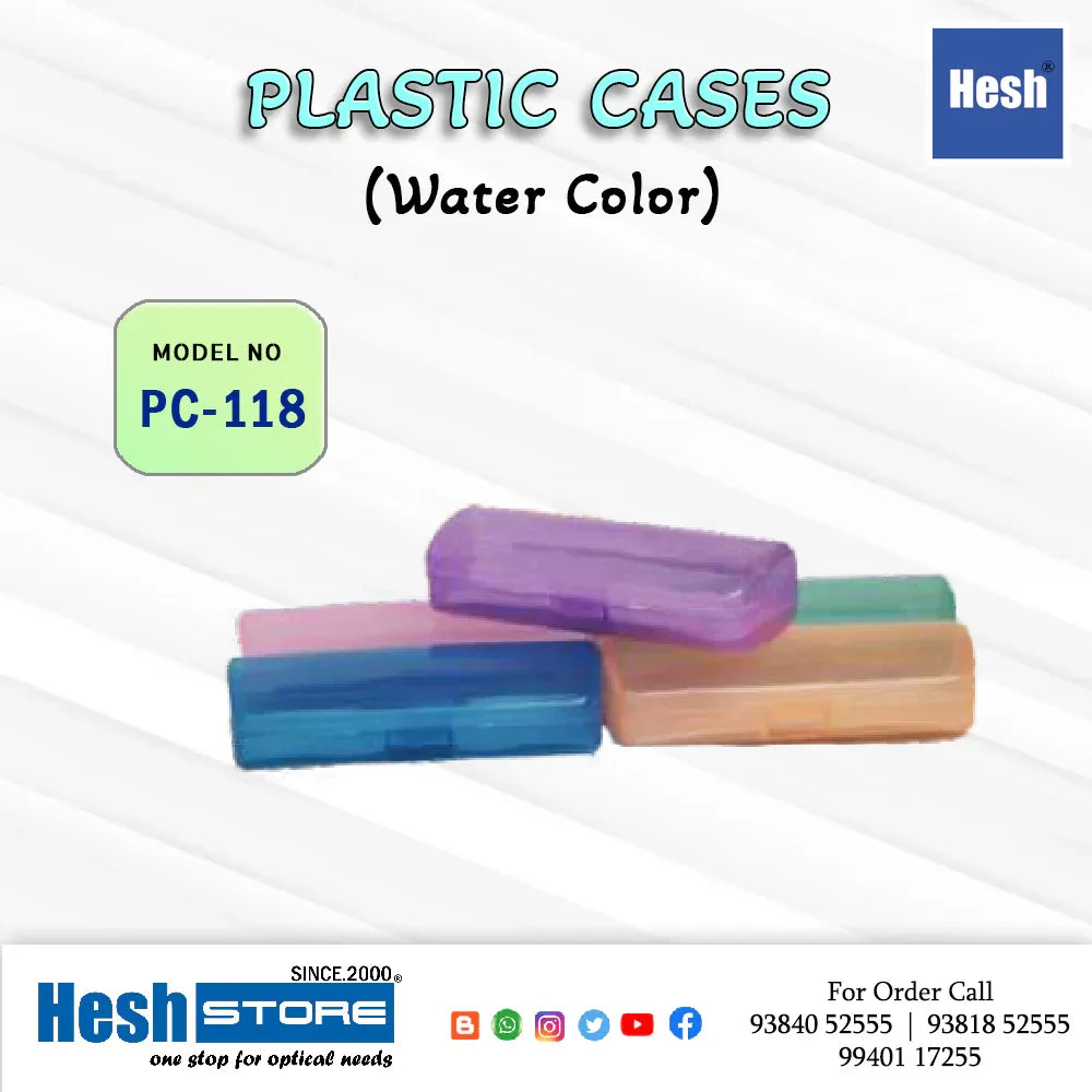 Plastic Eyeglass Case - PC 118 - Heshstore.in