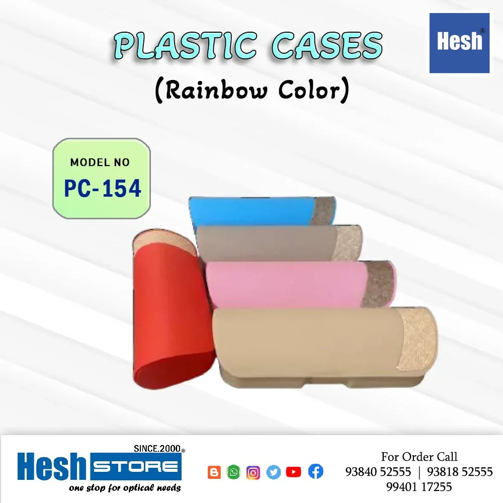 Plastic Eyeglasse Case - PC 154 - Heshstore.in