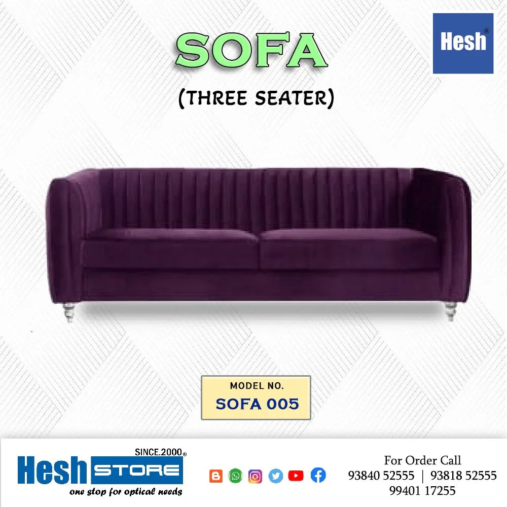 Sofa 3 Seater - Sofa 005 - Heshstore.in