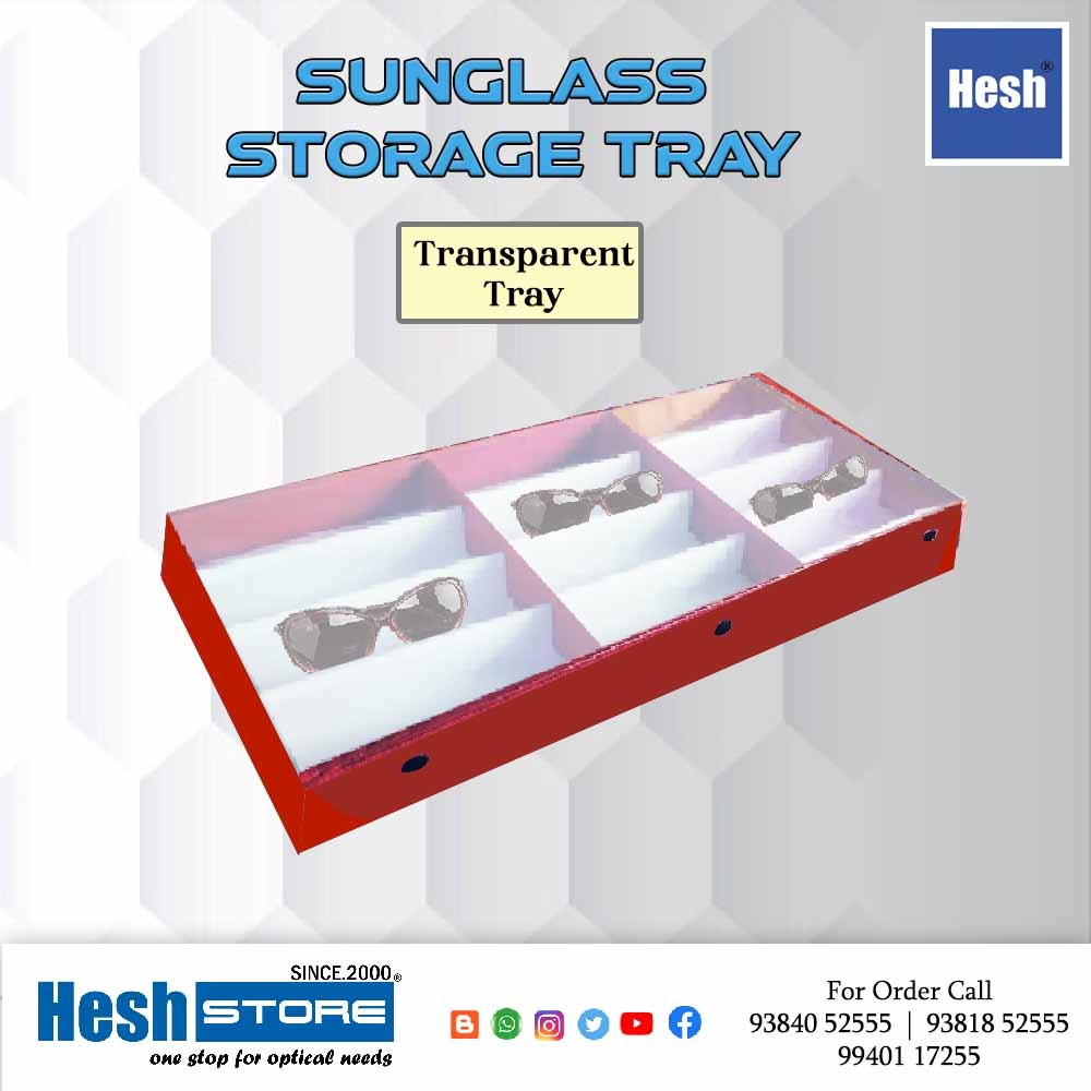Poly Transparent Storage Tray - Tray 005