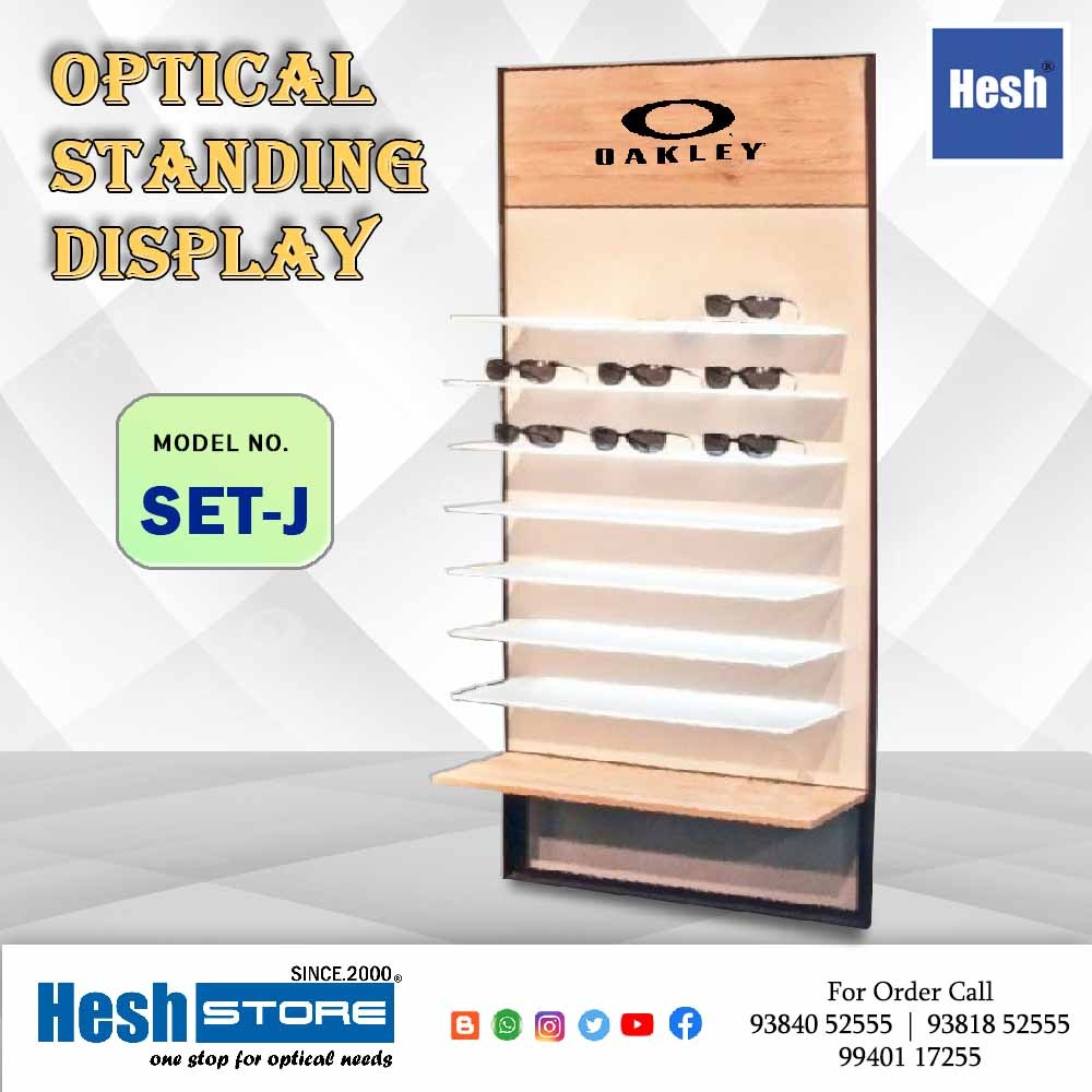 Floor Display Eyewear Frame Stands - SET J