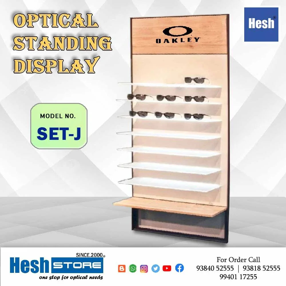 Floor Display Eyewear Frame Stands - SET J - Heshstore.in