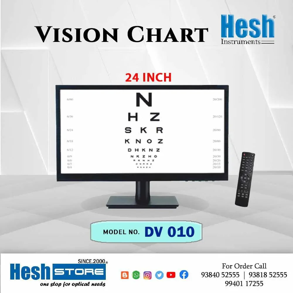 Auto Led Vision Testing Monitor - DV 010 - Heshstore.in