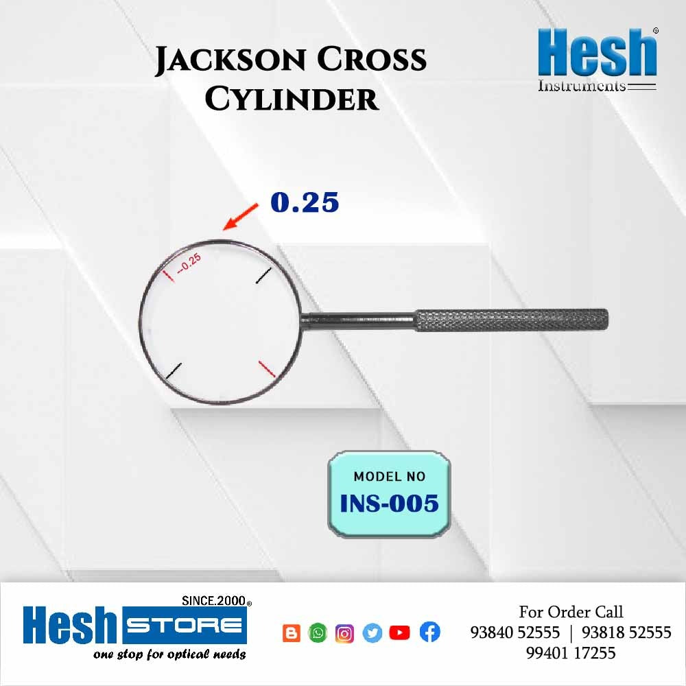 Jackson Cross Cylinder - INS 005