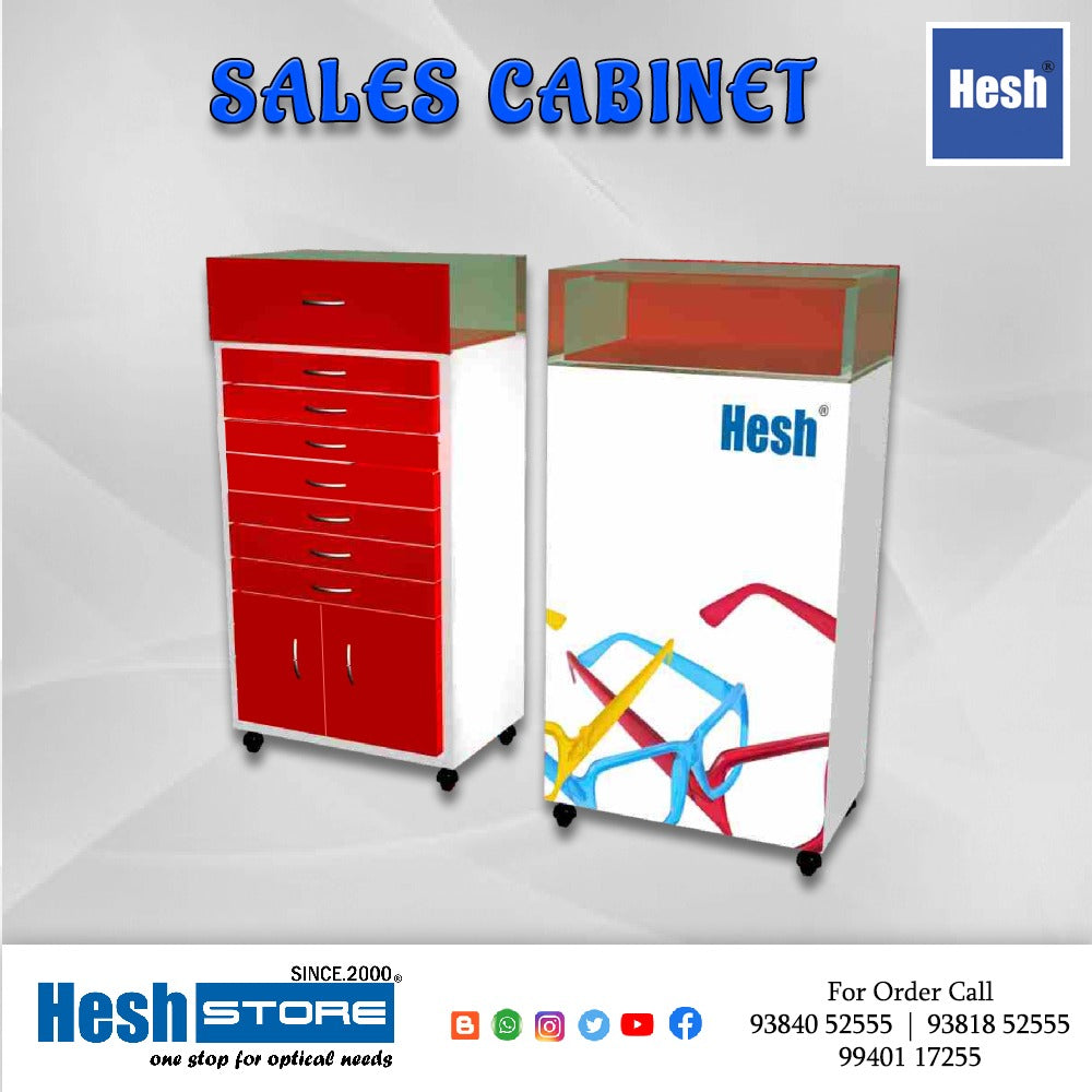 GLASS TOP SALE TROLLY - TROLLY 005