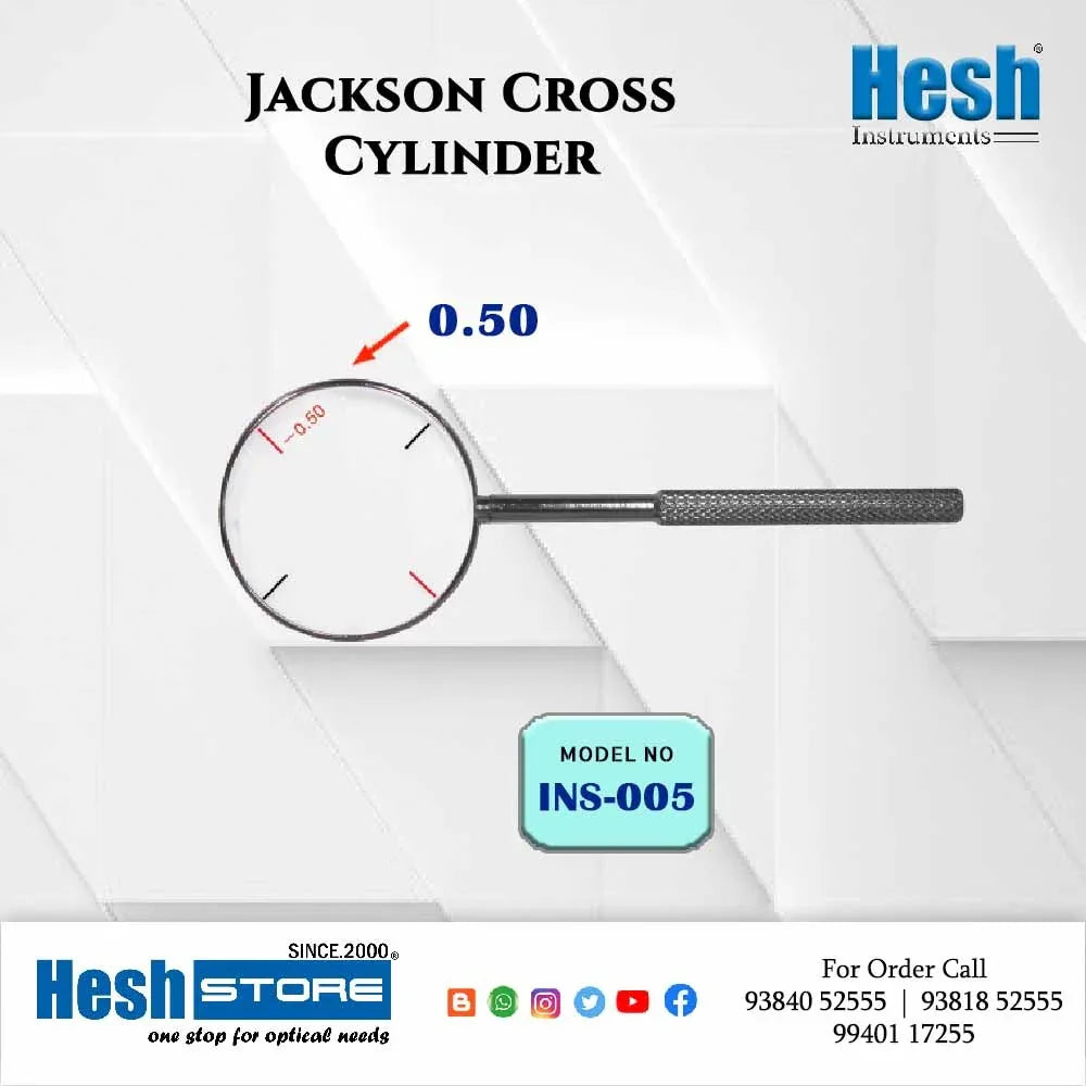 Jackson Cross Cylinder - INS 005 - Heshstore.in