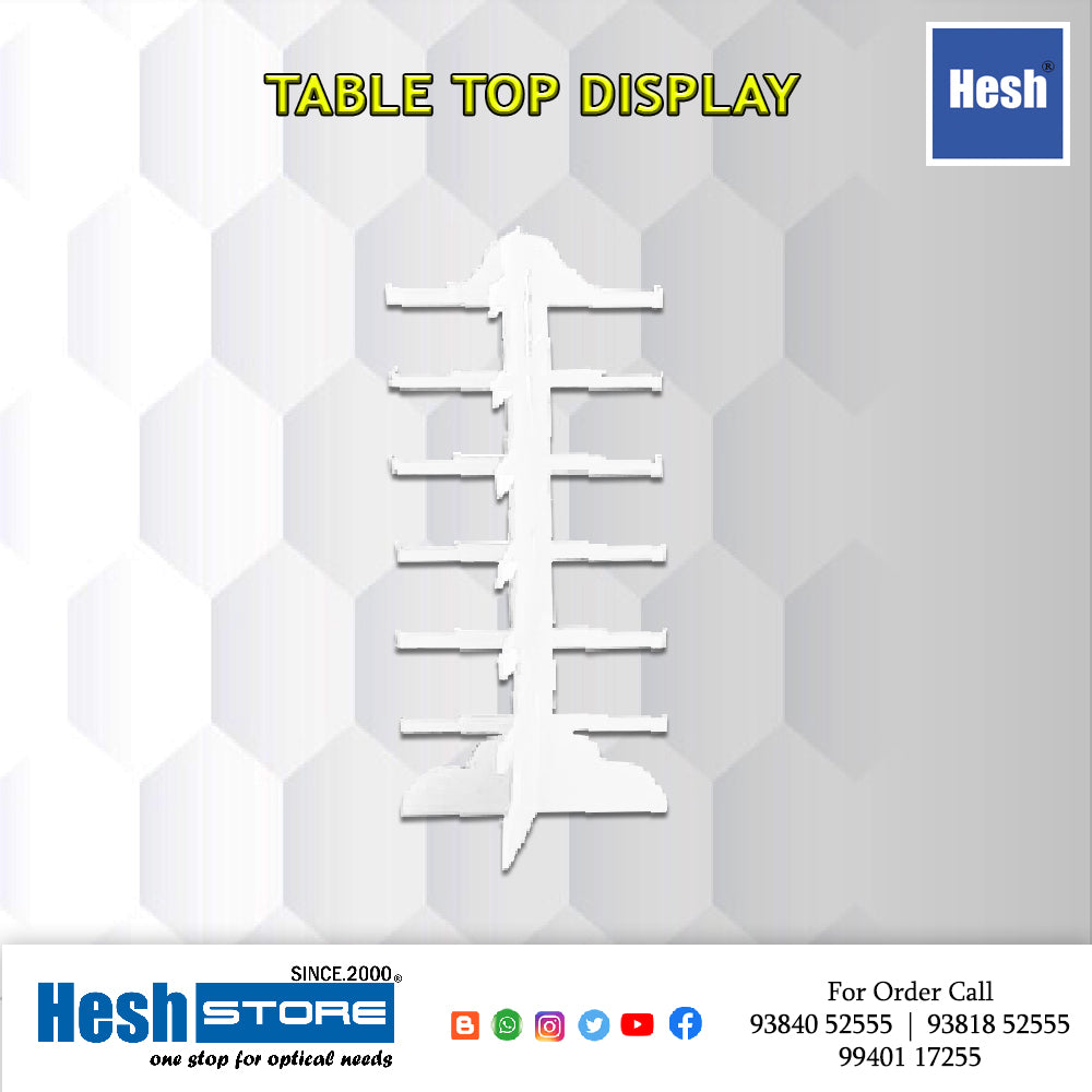 Assembly Table Top Display Stand - D2