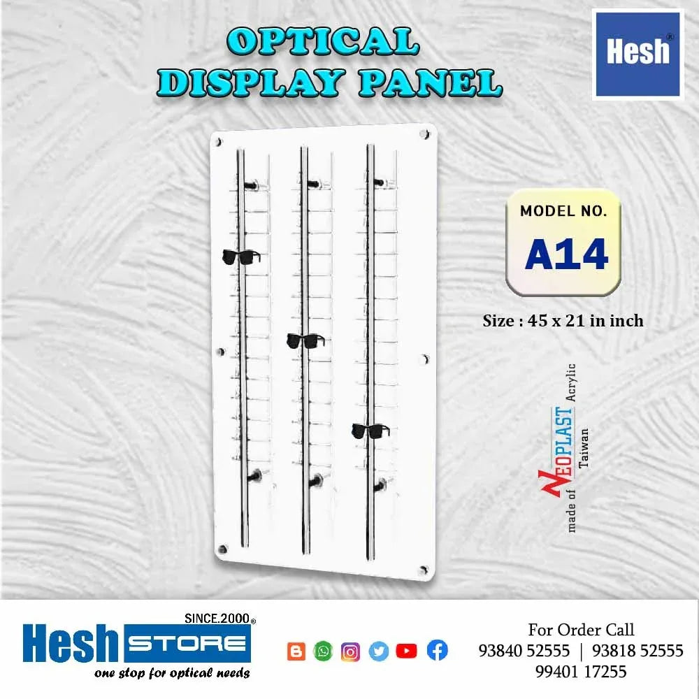 Wall Panel - Standard Series with Aluminium Rod - A14 - Heshstore.in
