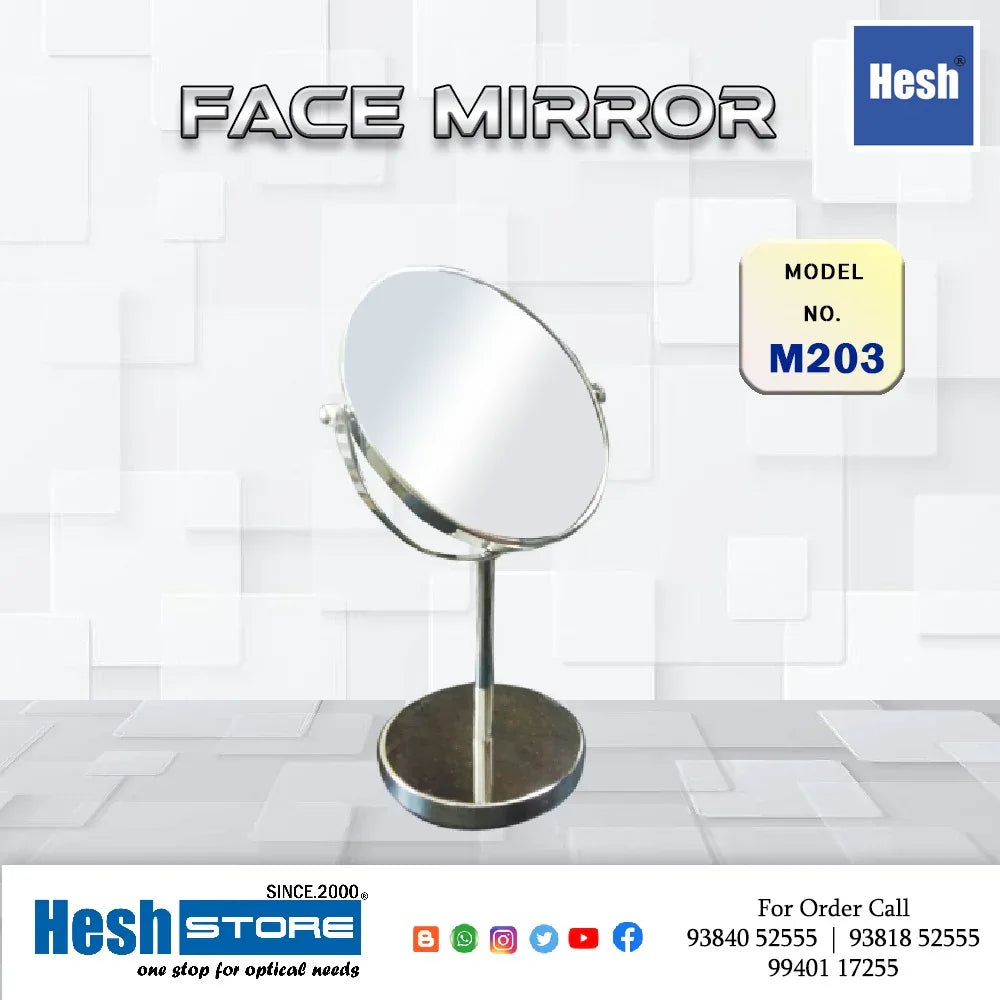 Mirror Stainless Steel - M203 - 7" - Heshstore.in