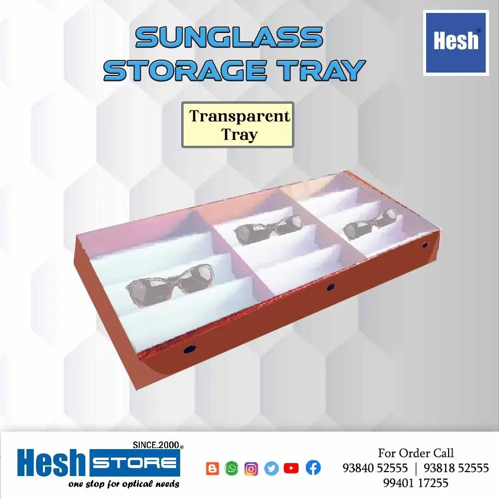 Poly Transparent Storage Tray - Tray 005 - Heshstore.in