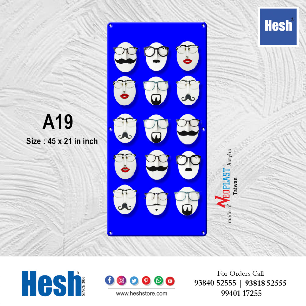 Wall Panel - Standard Series with Face Display - A19