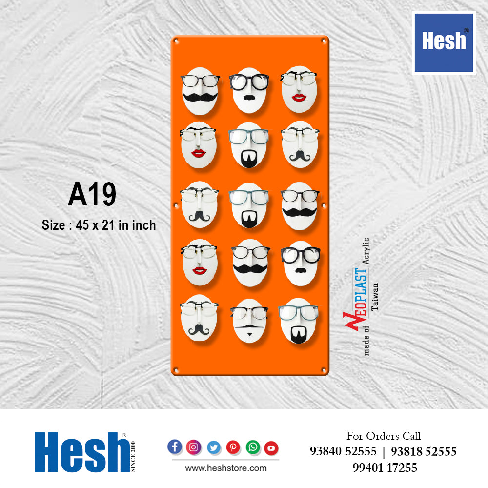 Wall Panel - Standard Series with Face Display - A19