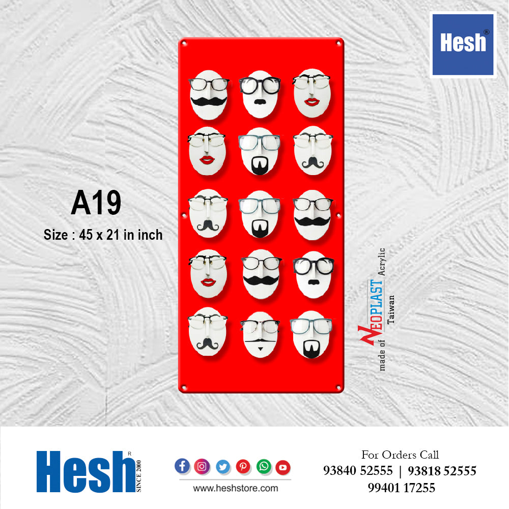 Wall Panel - Standard Series with Face Display - A19