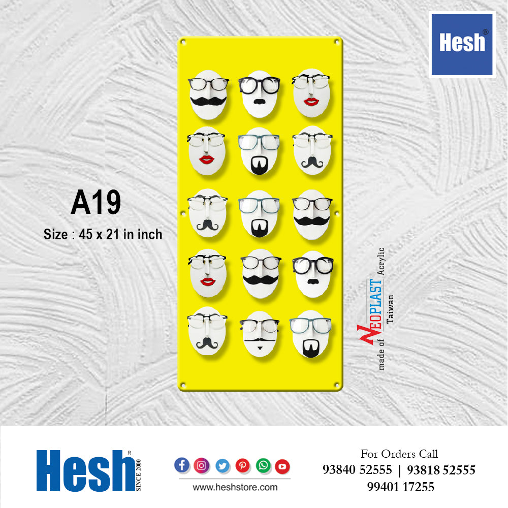 Wall Panel - Standard Series with Face Display - A19