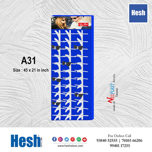 Wall Panel - Standard Series with Acrylic Rod - A31 - Heshstore.in