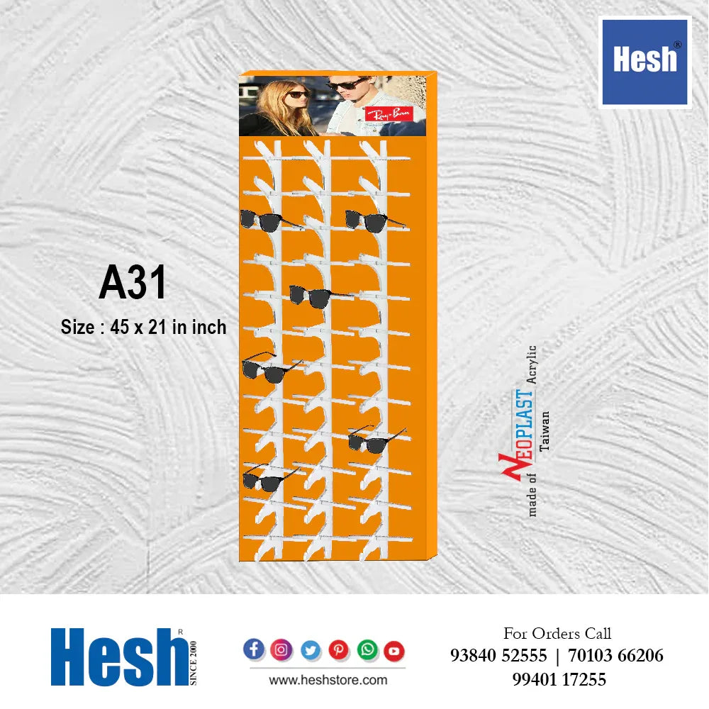 Wall Panel - Standard Series with Acrylic Rod - A31 - Heshstore.in