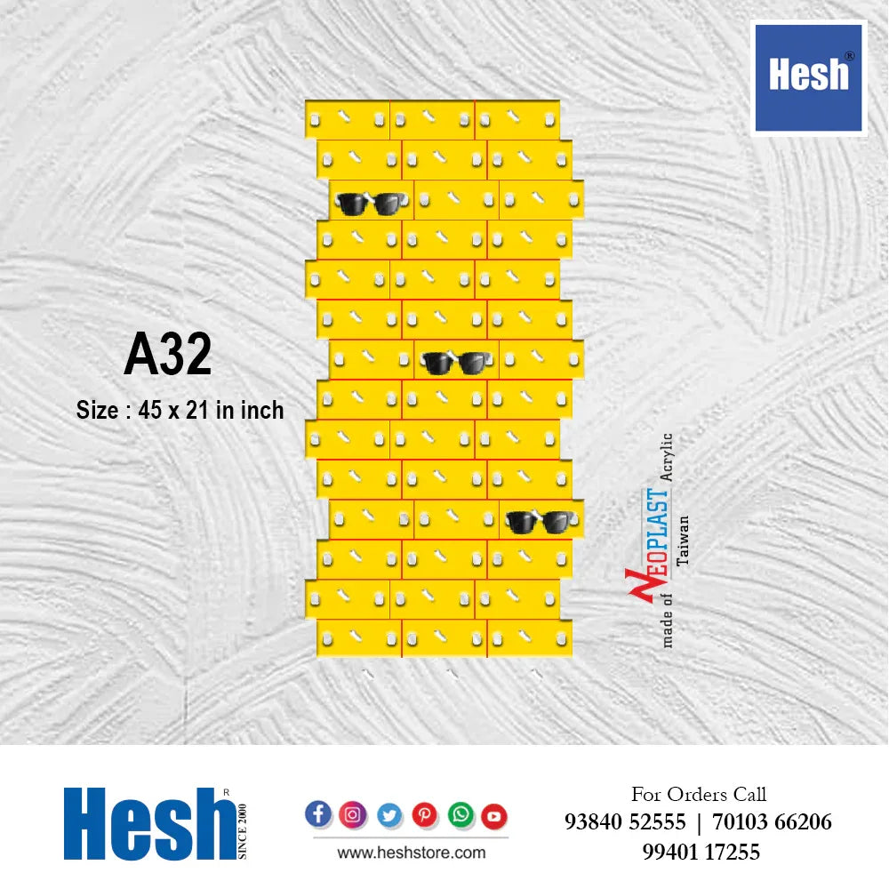Wall Panel - InRail Series - A32 - Heshstore.in