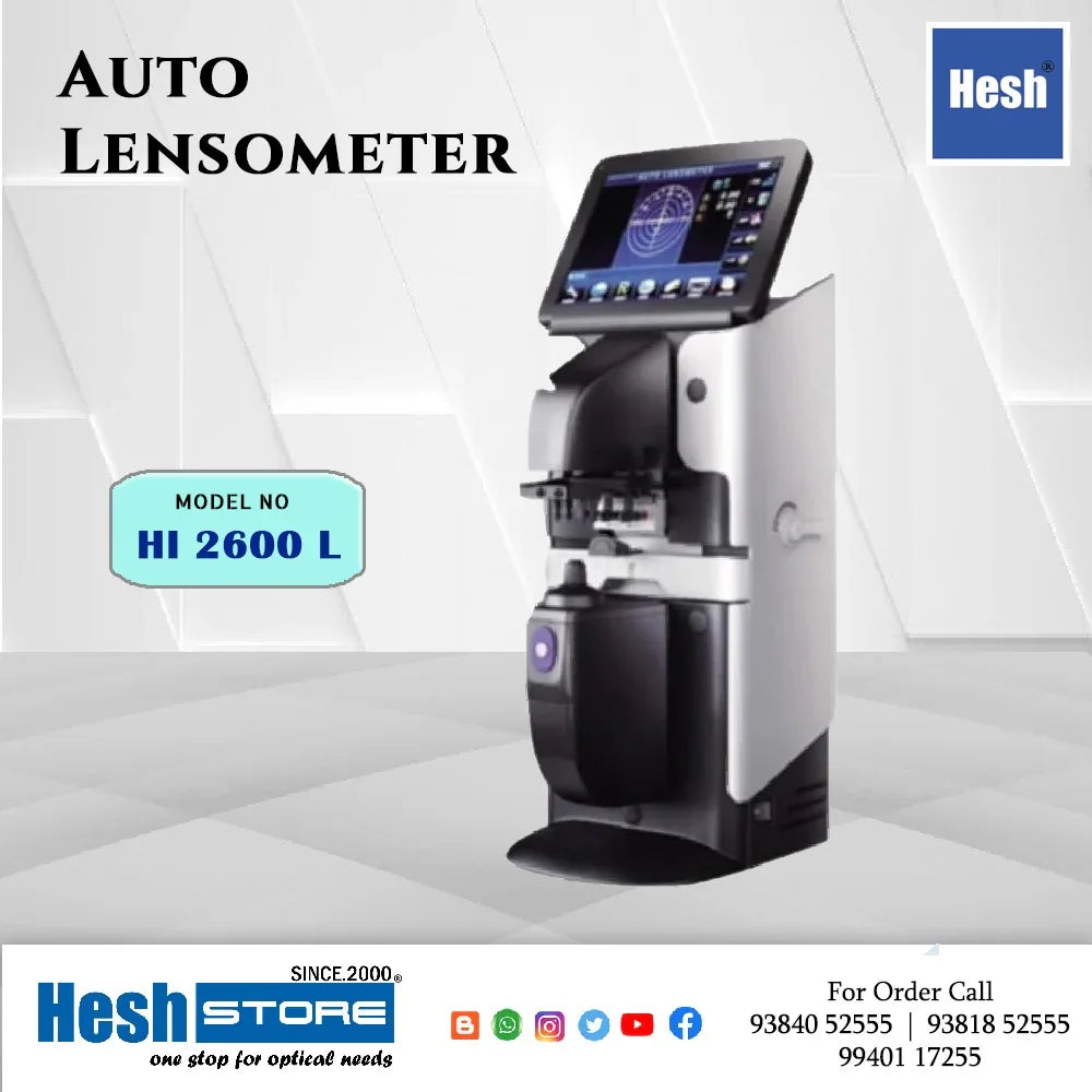 Auto Lensometer with Carry Case - HI 2600 L - Heshstore.in