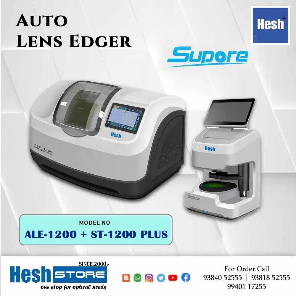 3D Auto Lens Edger - ALE 1200 + ST-1200 PLUS - Heshstore.in