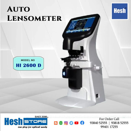Auto Lensometer with Carry Case - HI 2600 D - Heshstore.in