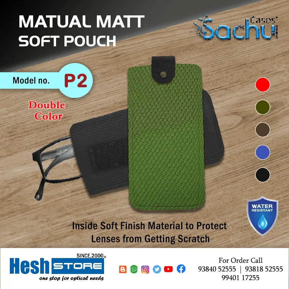 Button Soft Pouch - P2 - Heshstore.in