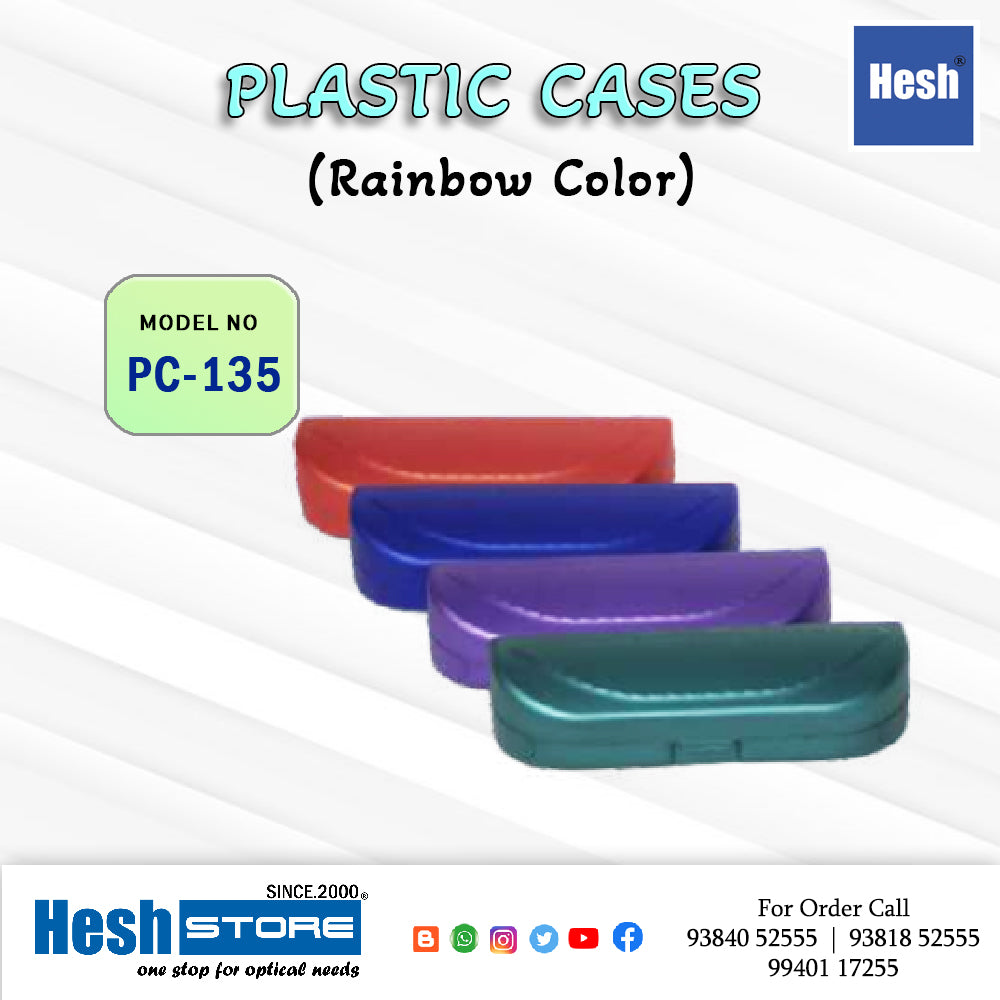 CASES FOR EYEWEAR GLASS RAINBOW COLOR