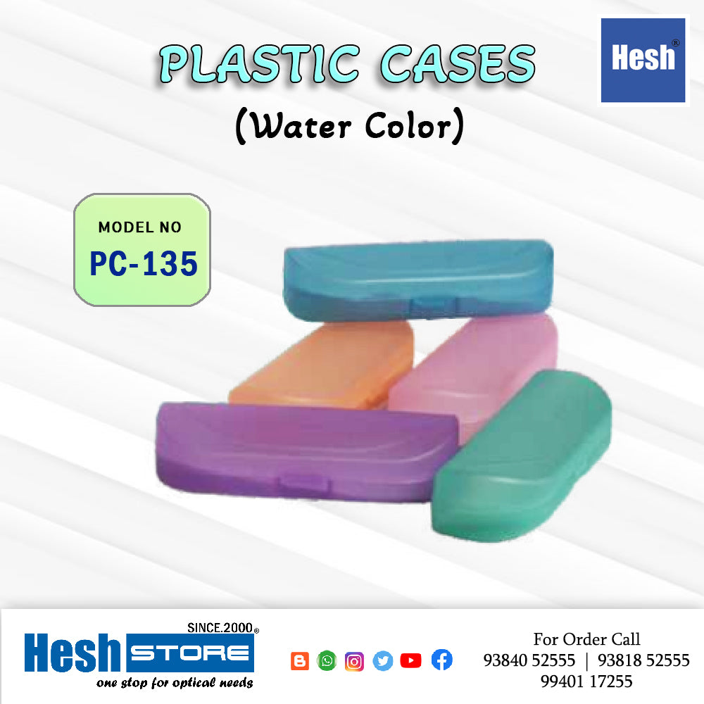 CASES FOR EYEWEAR GLASS TRANSPARENT
