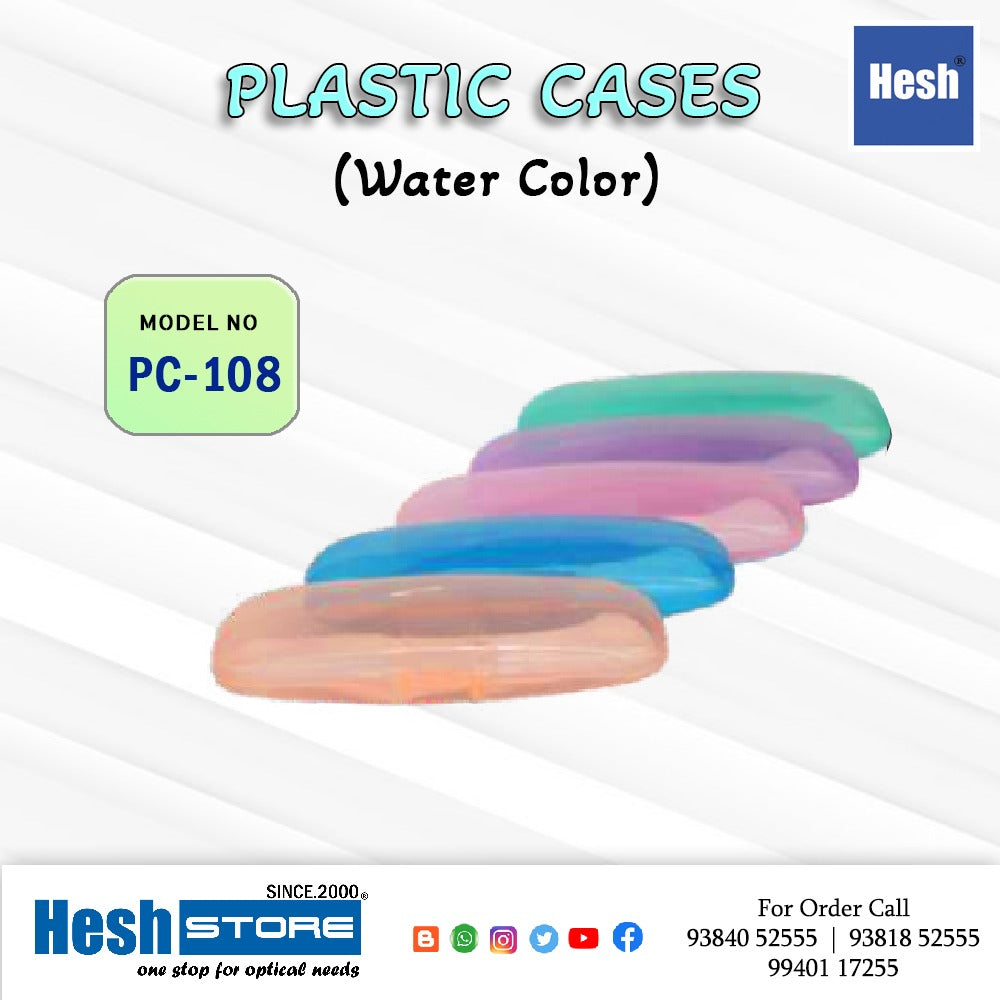 EYEWEAR HARD CASE TRANSPARENT