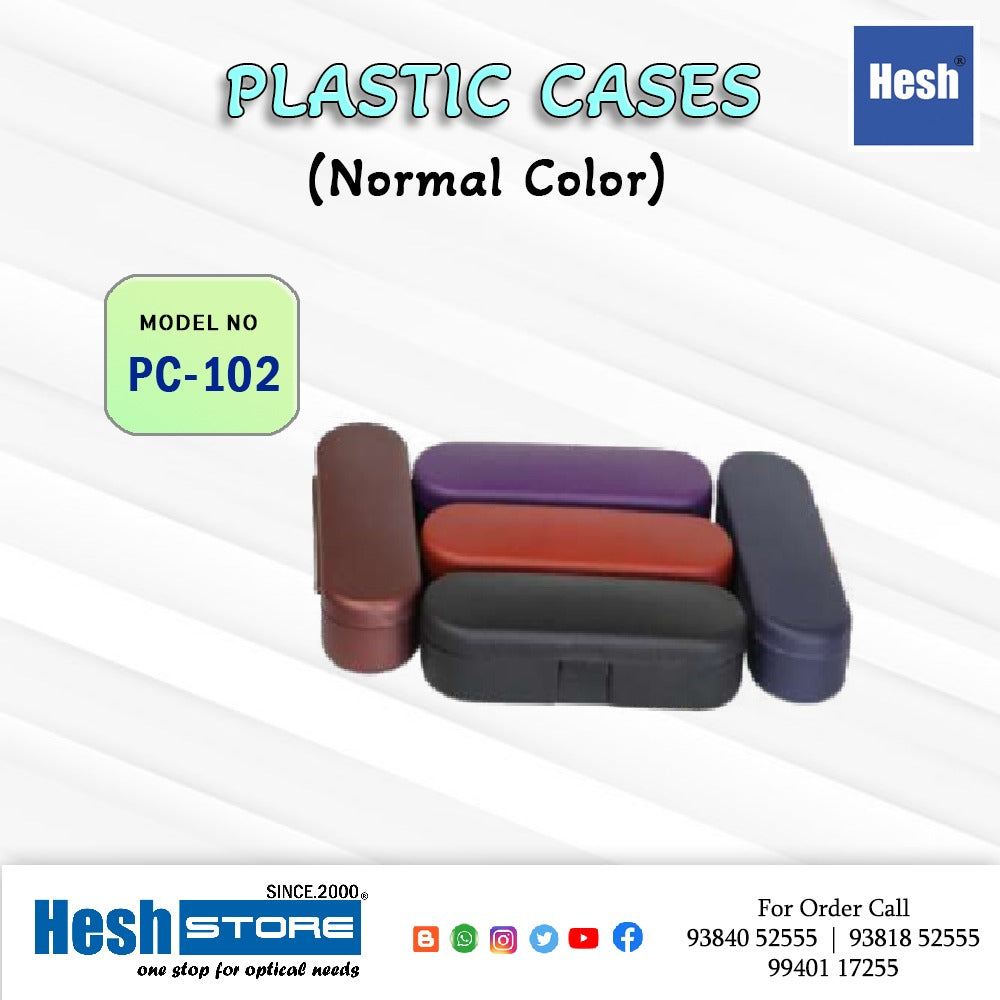 EYEWEAR PLASTIC CASE BOX COLOR
