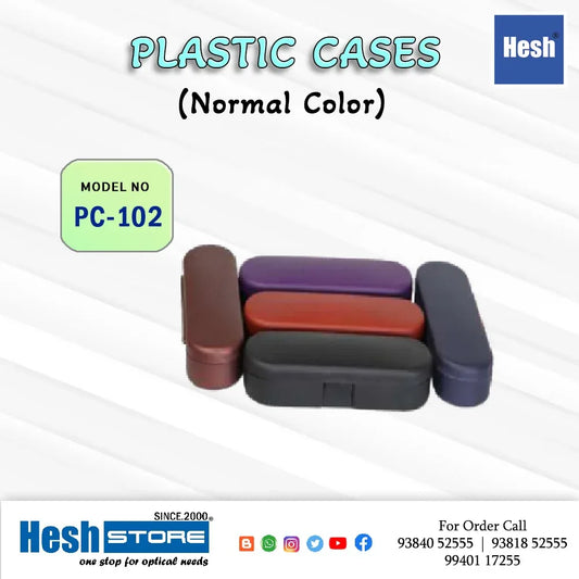 Plastic Eyeglass Case - PC 102 - Heshstore.in