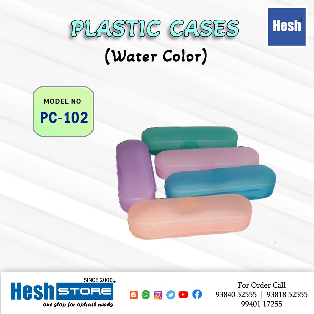 EYEWEAR PLASTIC CASE BOX TRANSPARENT