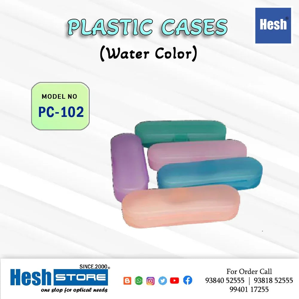 Plastic Eyeglass Case - PC 102 - Heshstore.in