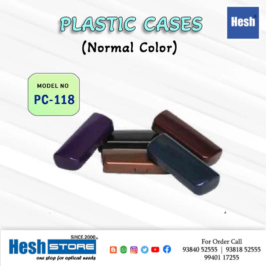 Plastic Eyeglass Case - PC 118 - Heshstore.in