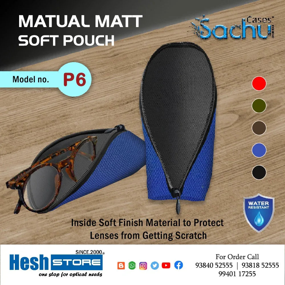 Full Zip Soft Pouch - P6 - Heshstore.in