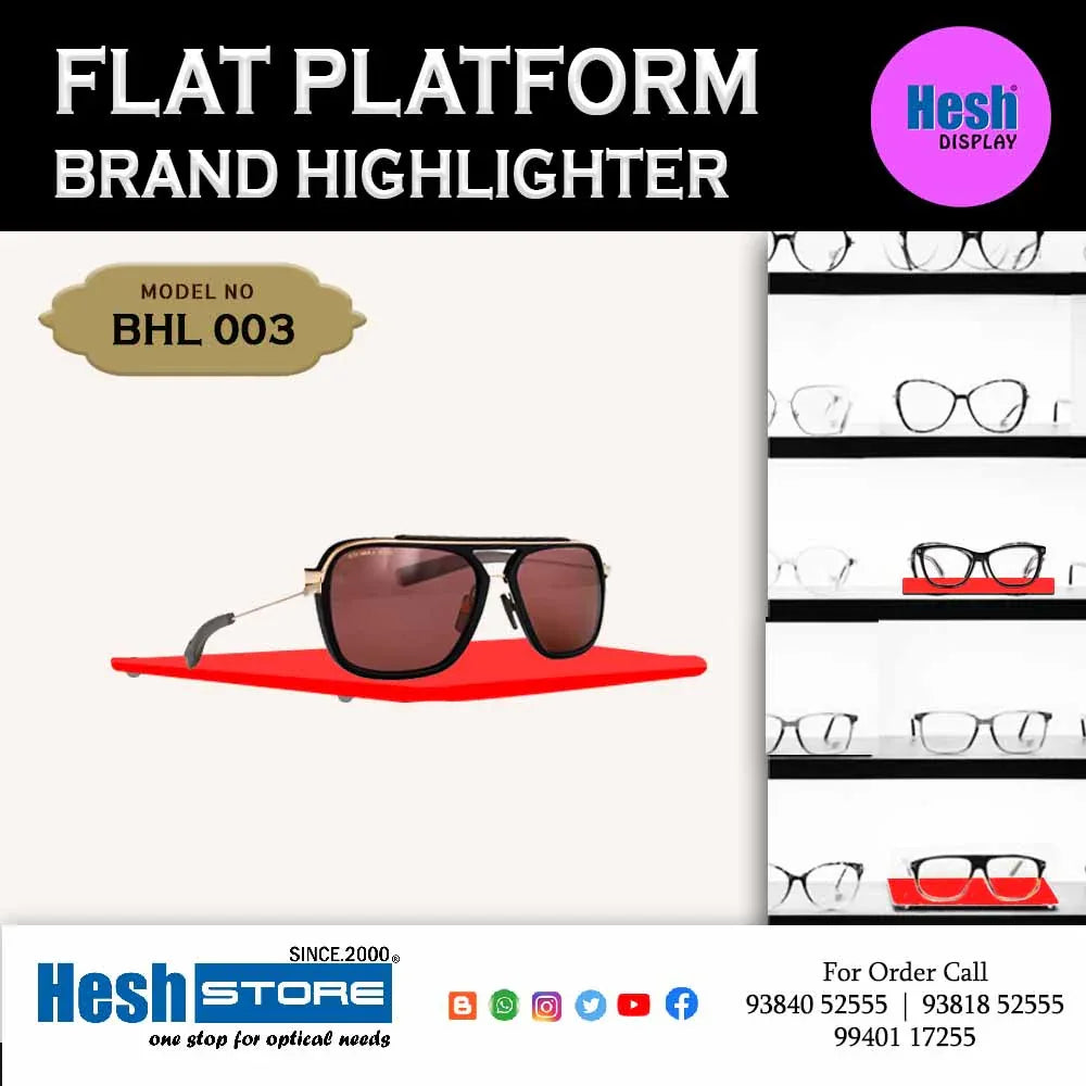 Flat Platform Brand Highlighter - BHL 003 - Heshstore.in