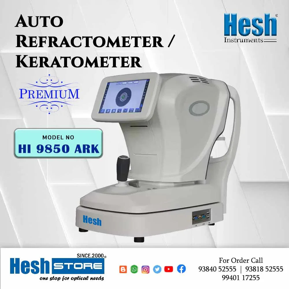 Auto Ref & Keractometer - Hi 9850 ARK - Heshstore.in