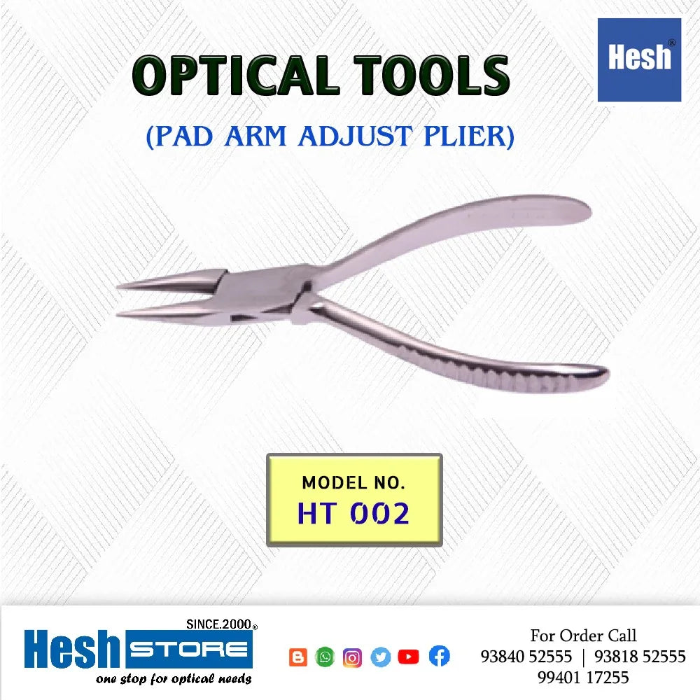Nose Pad Arm Adjusting SS Pliers - HT 002 - Heshstore.in