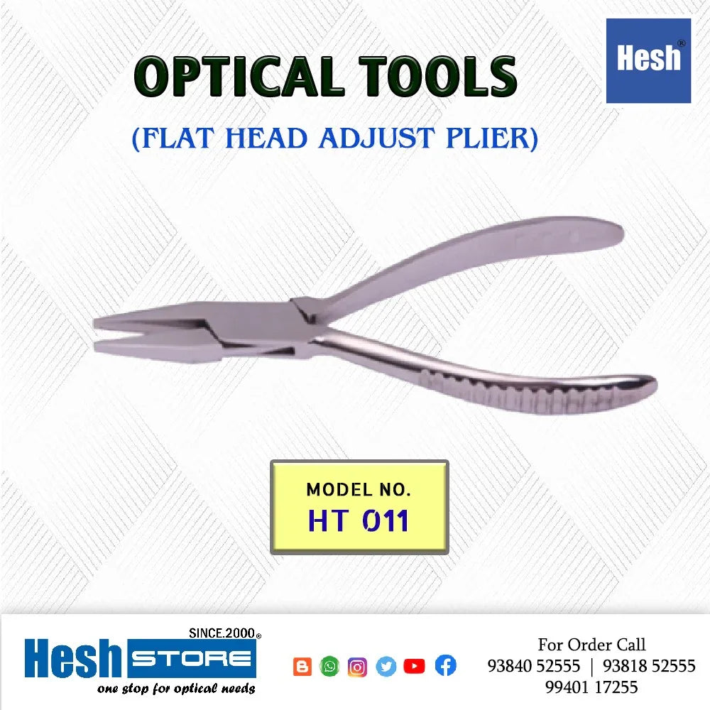Flat Head Adjust SS Plier - HT 011 - Heshstore.in