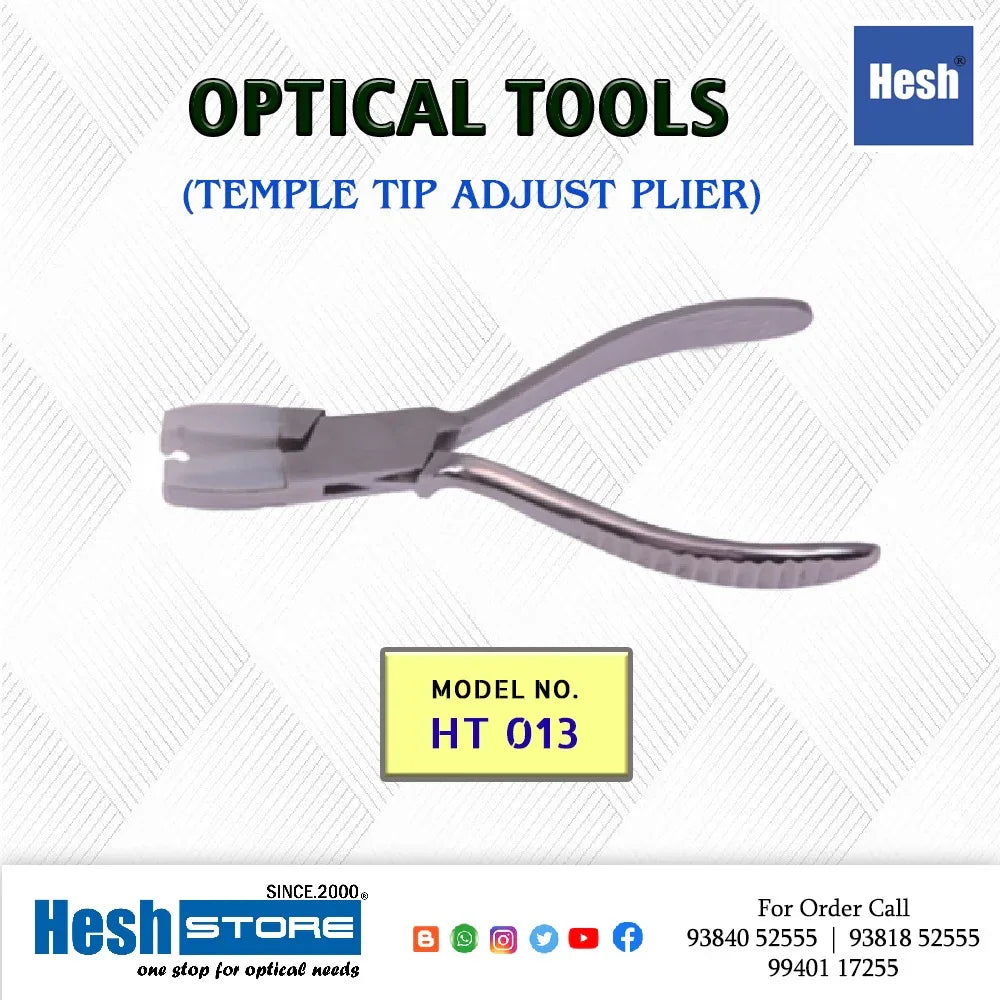 Temple Tip Adjust SS Plier - HT 013 - Heshstore.in