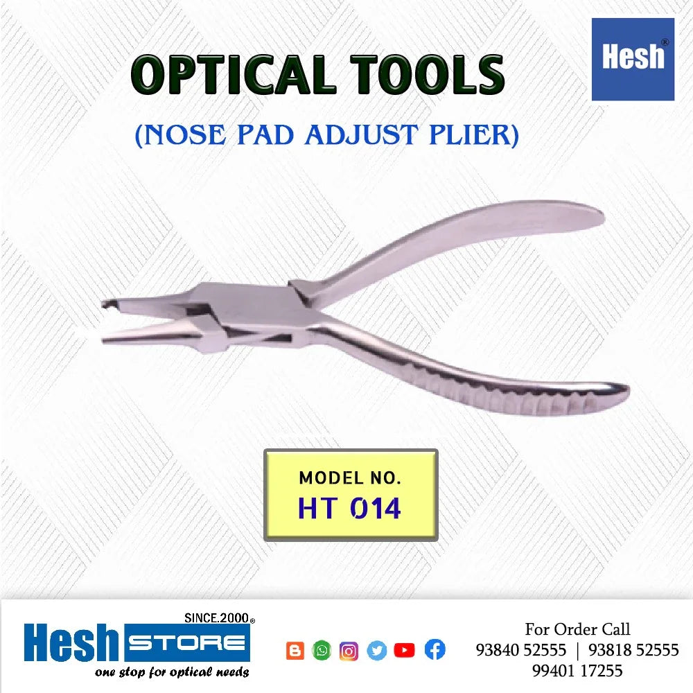 Nose Pad Adjust SS Plier - HT 014 - Heshstore.in