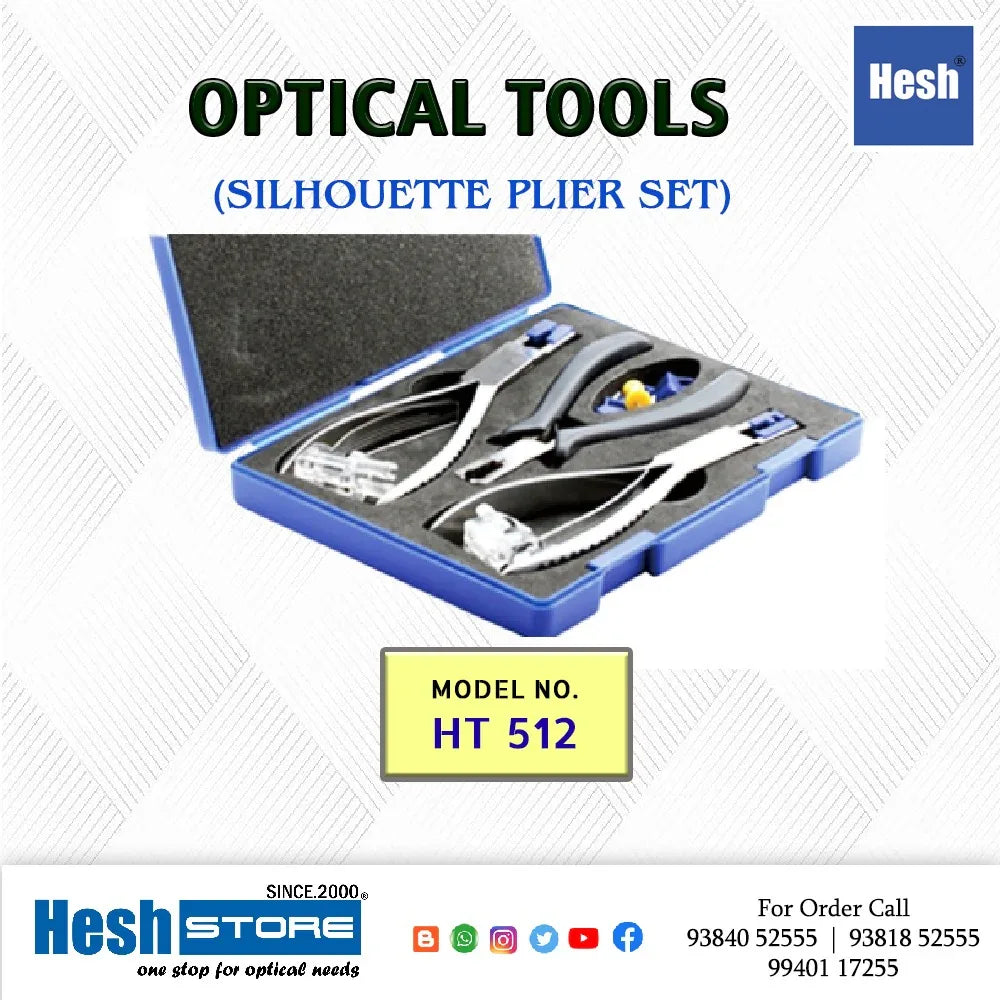 Silhouette Plier Set - HT 512 - Heshstore.in