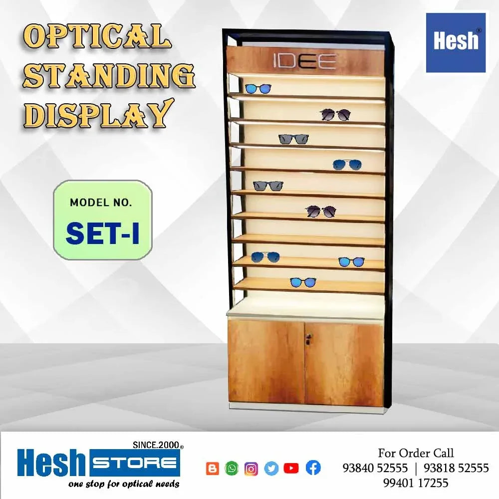 Floor Display Eyewear Frame Stands - SET I - Heshstore.in