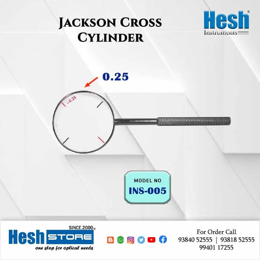 Jackson Cross Cylinder - INS 005 - Heshstore.in