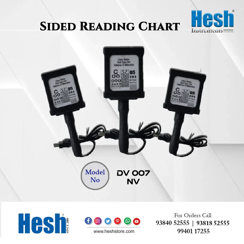 Near Vision Testing Reading Chart - DV 007 NV - Heshstore.in