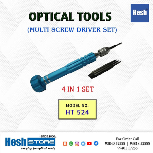 4 in 1 Screw Driver Set - HT 524 - Heshstore.in
