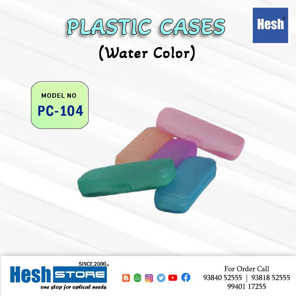 Plastic Eyeglass Case - PC 104 - Heshstore.in