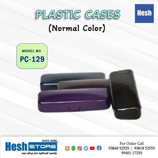 Plastic Eyeglass Case - PC 129 - Heshstore.in