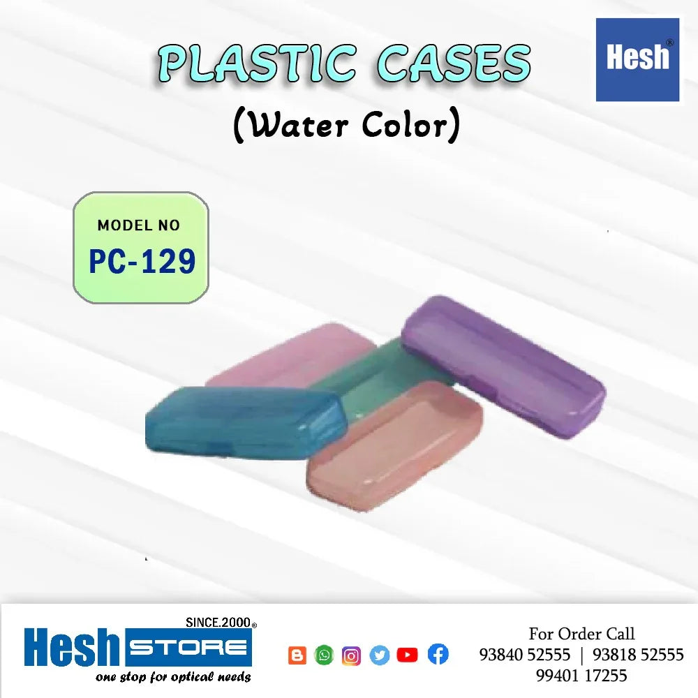 Plastic Eyeglass Case - PC 129 - Heshstore.in