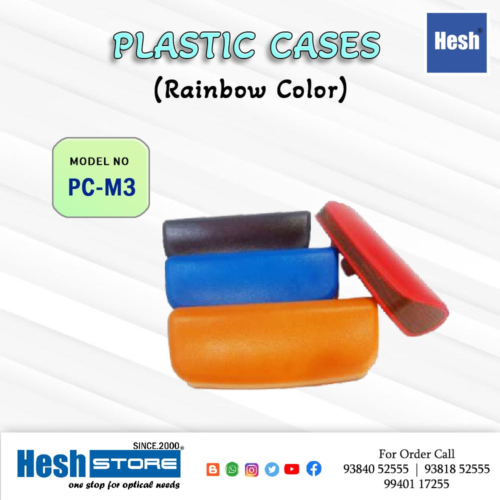 PLASTIC MOLDED CASEBOX RAINBOW COLOR